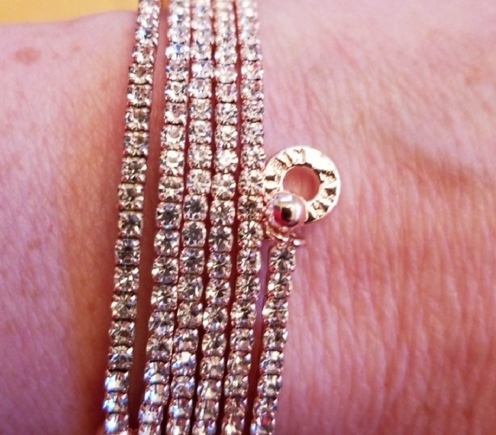 Anne Klein rose gold bracelet